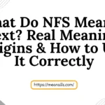 what do nfs mean in text