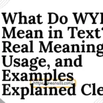 what do wyf mean in text