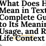 what does hyy mean in text