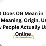 what does og mean in text