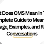what does oms mean in text