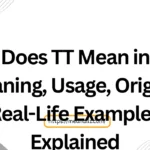 what does tt mean in text