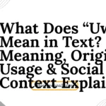 what does uwu mean in text