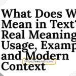 what does wya mean in text