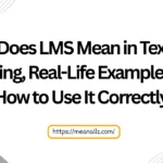 what does lms mean in text