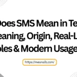 what does sms mean in text