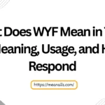 what does wyf mean in text
