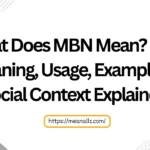 what does mbn mean