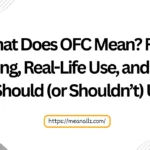 what does ofc mean