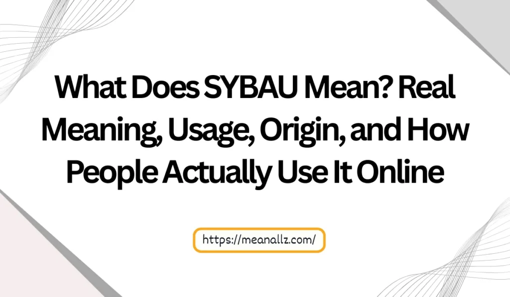 what does sybau mean