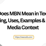 what does mbn mean in text