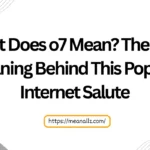 what does o7 mean