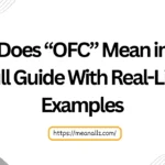 what does ofc mean in text