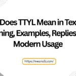 what does ttyl mean in text