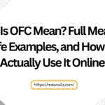 what is ofc mean