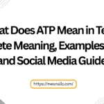 what does atp mean in text