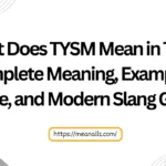 what does tysm mean in text